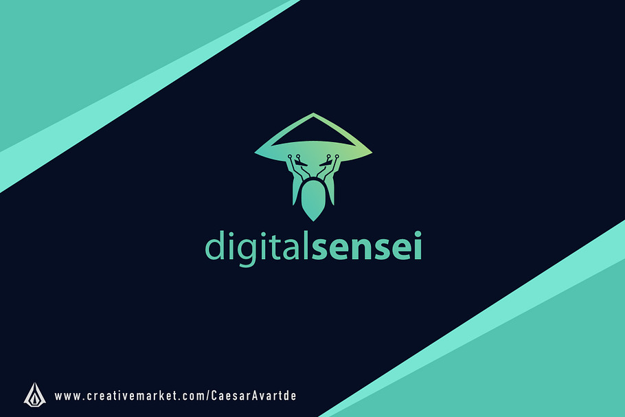 Digital Sensei Logo Template