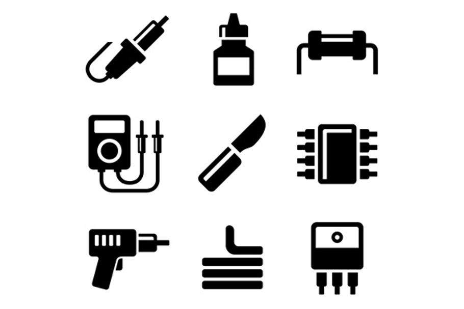 Solder Icons Set in Icons - product preview 8