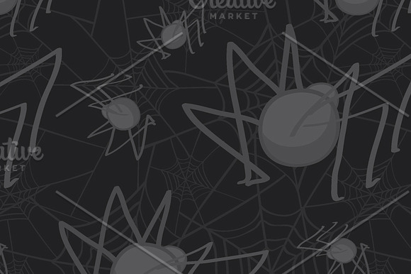 Spooky Spider patterns in Patterns - product preview 2
