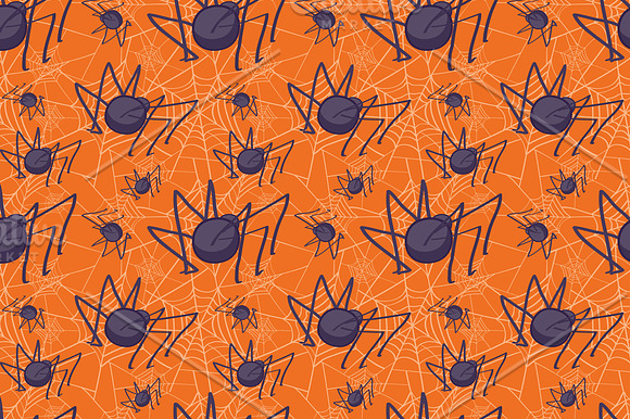 Spooky Spider patterns in Patterns - product preview 4
