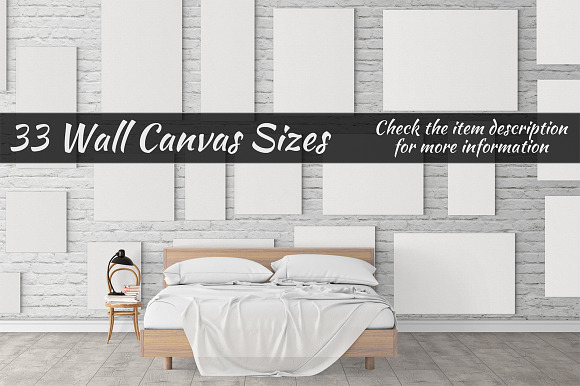 Canvas Mockups Vol 323 in Print Mockups - product preview 1