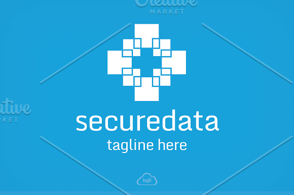 Secure Data Logo Template in Logo Templates - product preview 4