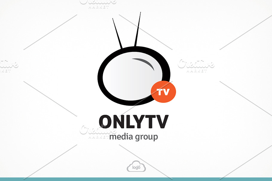 Only TV Logo Template in Logo Templates - product preview 8