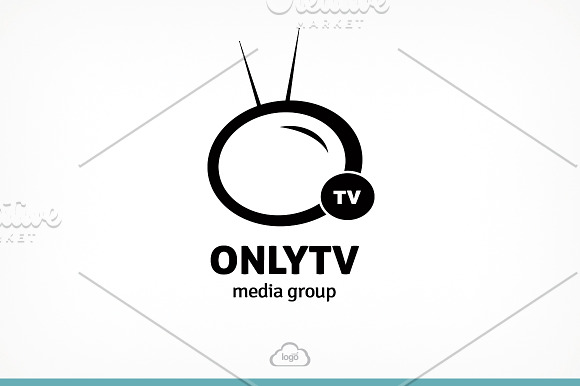 Only TV Logo Template in Logo Templates - product preview 3