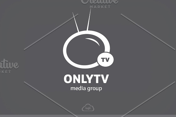 Only TV Logo Template in Logo Templates - product preview 4
