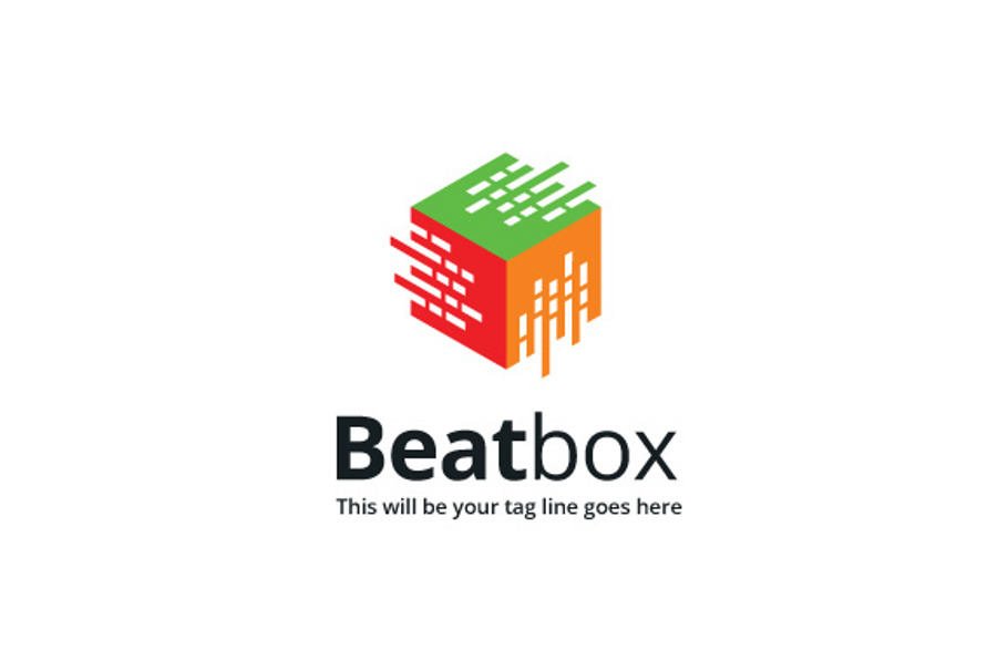 Beat box Logo Template