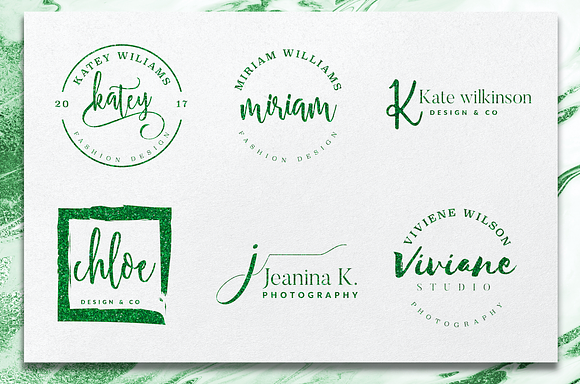 Ichic Premade Logo Templates Pack in Logo Templates - product preview 6