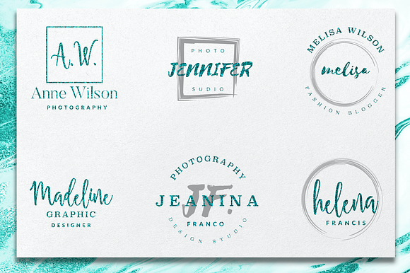 Ichic Premade Logo Templates Pack in Logo Templates - product preview 9