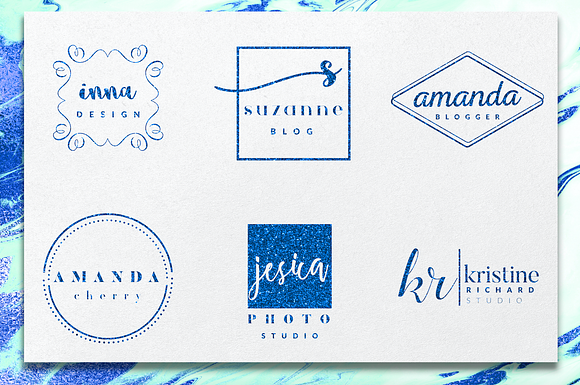 Ichic Premade Logo Templates Pack in Logo Templates - product preview 10