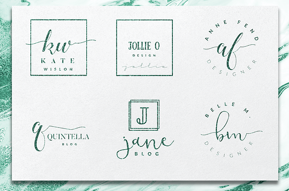 Ichic Premade Logo Templates Pack in Logo Templates - product preview 11