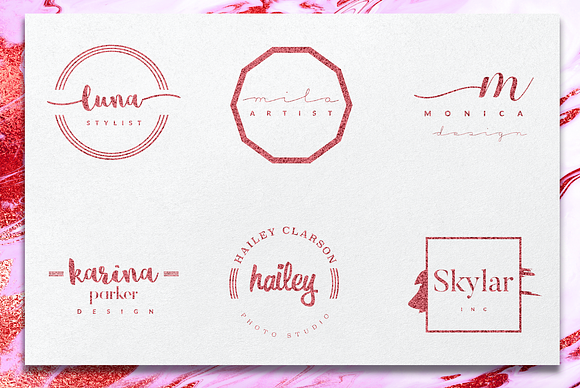 Ichic Premade Logo Templates Pack in Logo Templates - product preview 15
