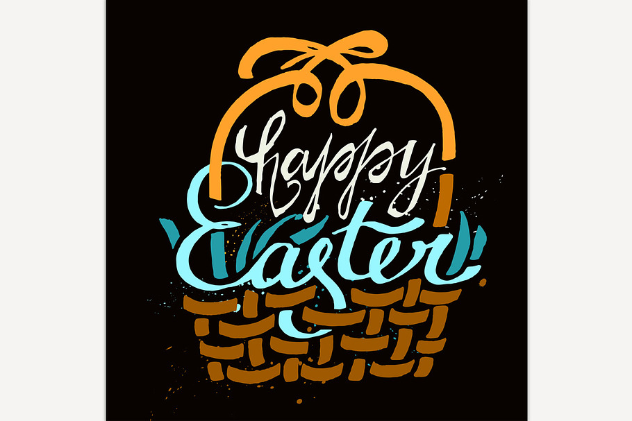 Vector Easter Lettering in Illustrations - product preview 8