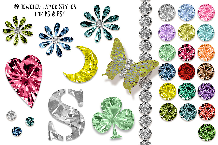 Jeweled Layer Styles in Photoshop Layer Styles - product preview 8