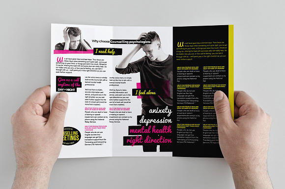 Healthy Mind Brochure Template Pack in Brochure Templates - product preview 10