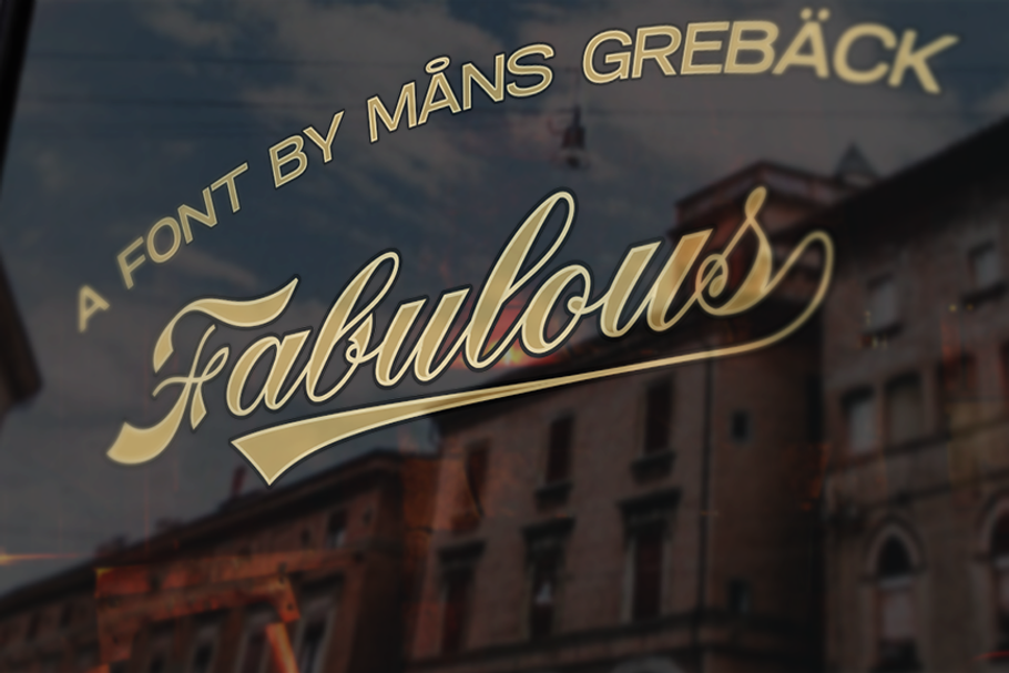 Fabulous in Script Fonts - product preview 8
