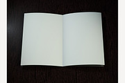 Magazine with blank pages