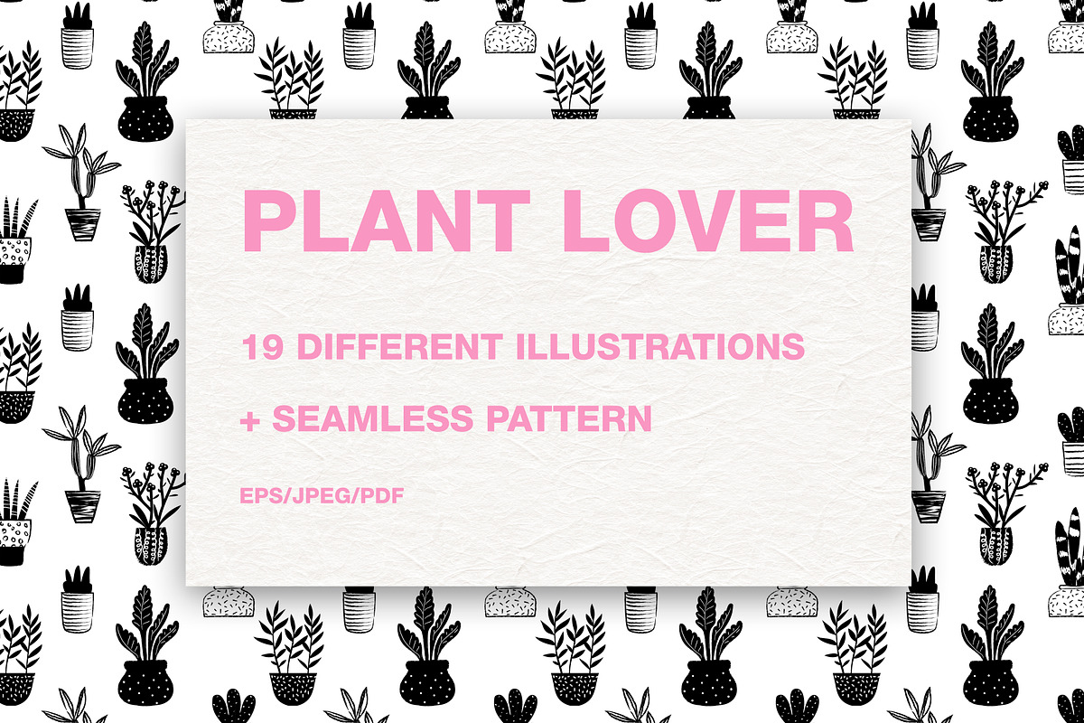 PLANT LOVER in Illustrations - product preview 8