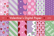Valentine's Digital Paper