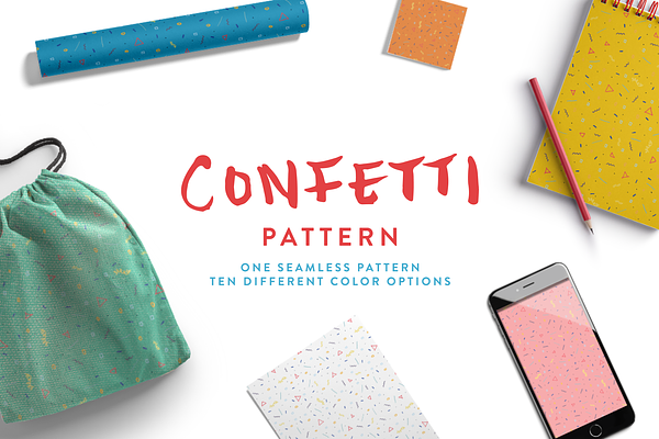 Confetti Pattern Set