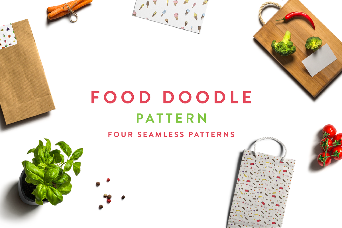 Food Pattern Set in Patterns - product preview 8