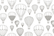 Air Balloons set pattern