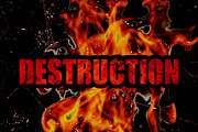 Destruction Concept Background