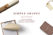 Simple Shapes Pattern