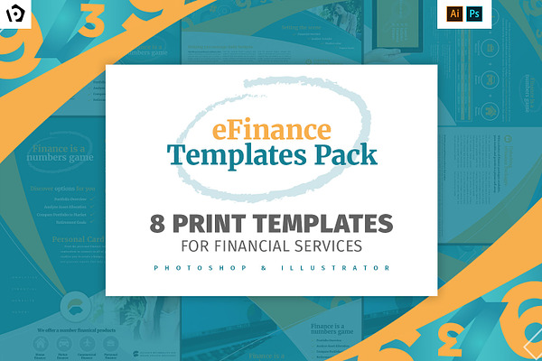 eFinance Brochure Template Pack