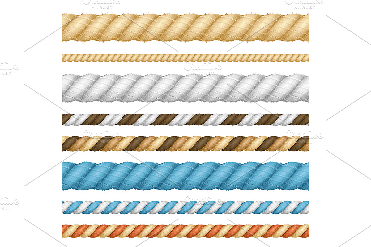 Thickness Rope Line Set in Objects - product preview 8