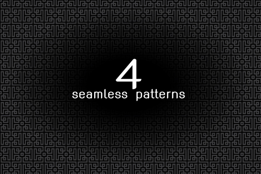 4 seamless patterns in Patterns - product preview 8