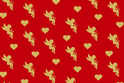 Wrapping paper. Valentine's Day
