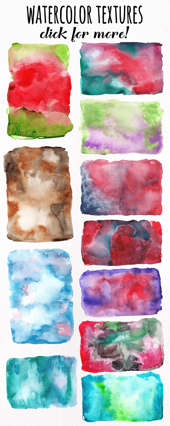 Watercolor Textures - Card Edition in Textures - product preview 1
