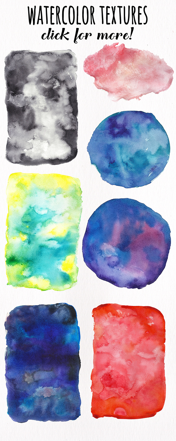 Watercolor Textures - Card Edition in Textures - product preview 2