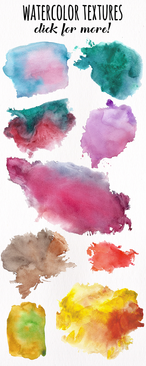 Watercolor Textures - Card Edition in Textures - product preview 5