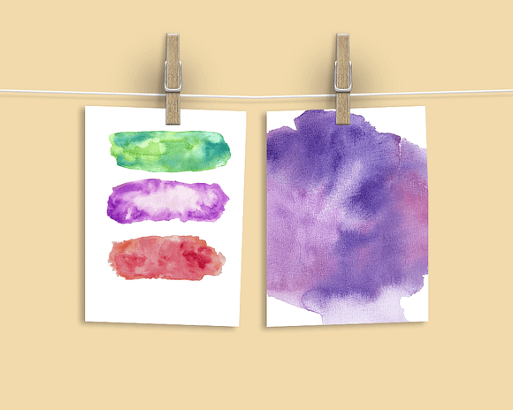 Watercolor Textures - Card Edition in Textures - product preview 12