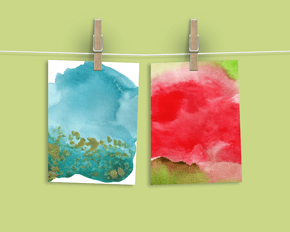 Watercolor Textures - Card Edition in Textures - product preview 13