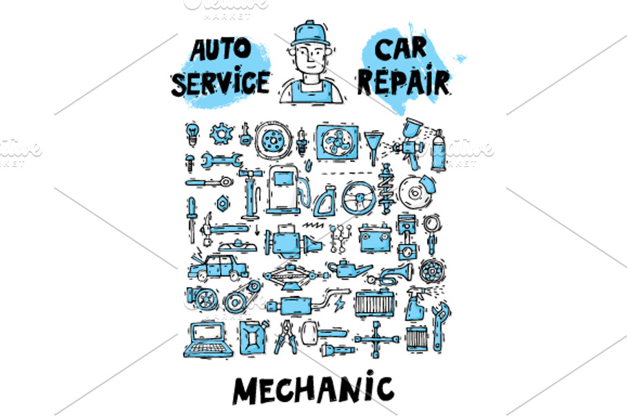 Mechanic.  in Illustrations - product preview 8