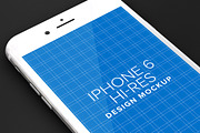 iPhone 6 App Design Mockup