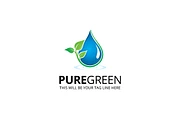 PureGreen  Logo Template