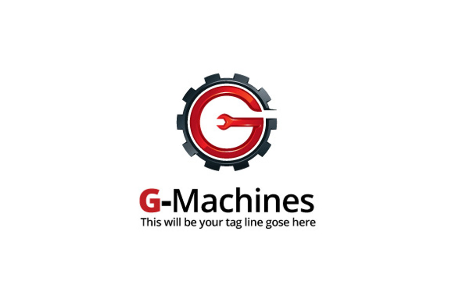 G-Machines Logo Template in Logo Templates - product preview 8