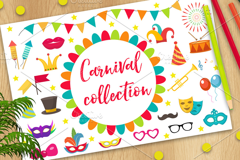 Party/Carnival collection in Objects - product preview 8