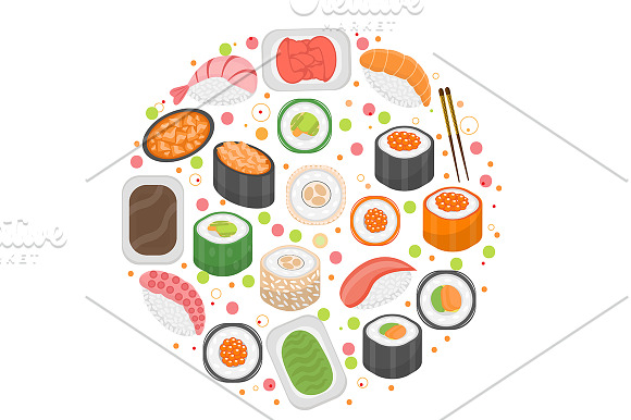Sushi set + BONUS in Objects - product preview 2