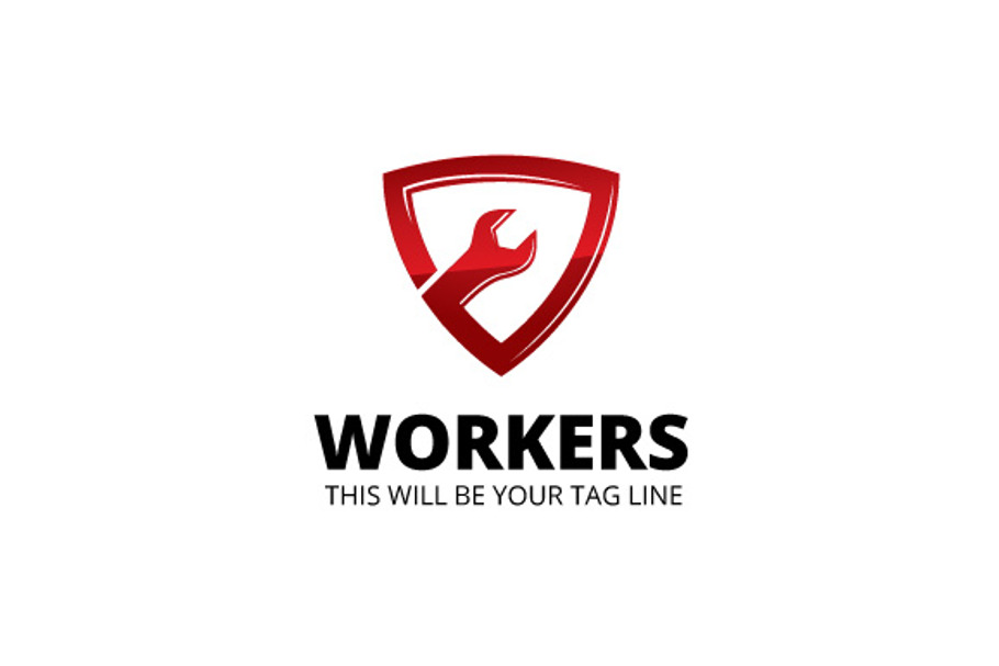 Workers Logo Template in Logo Templates - product preview 8