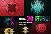 20 NEW BRUSHES FOR PHOTOSHOP
