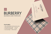 Burberry Business Card