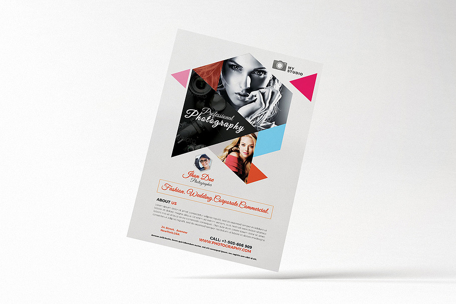 Photography Flyer in Flyer Templates - product preview 8