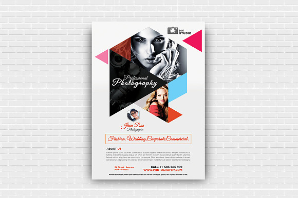 Photography Flyer in Flyer Templates - product preview 4