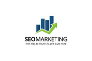 SEO Marketing Logo Template