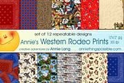 Annie's Western Rodeo Prints