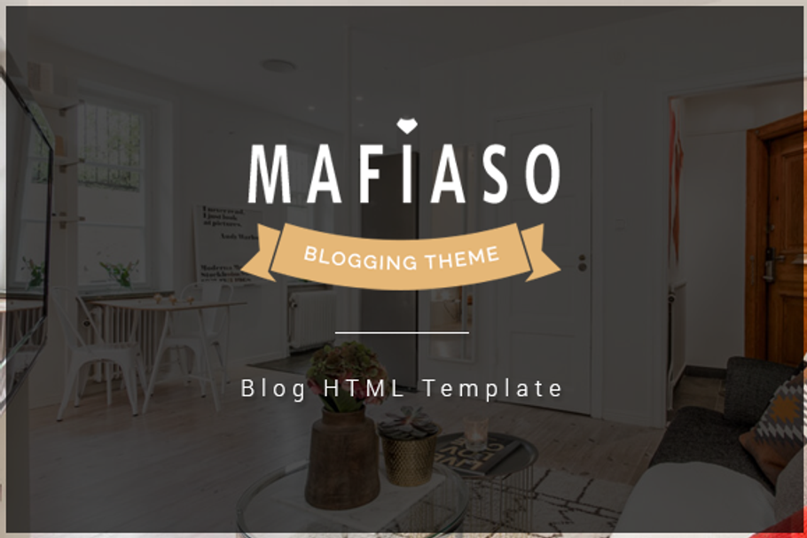 Mafiaso - Blog HTML Template